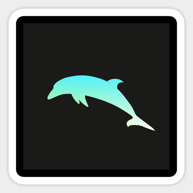 Dolphin Sticker by mypointink